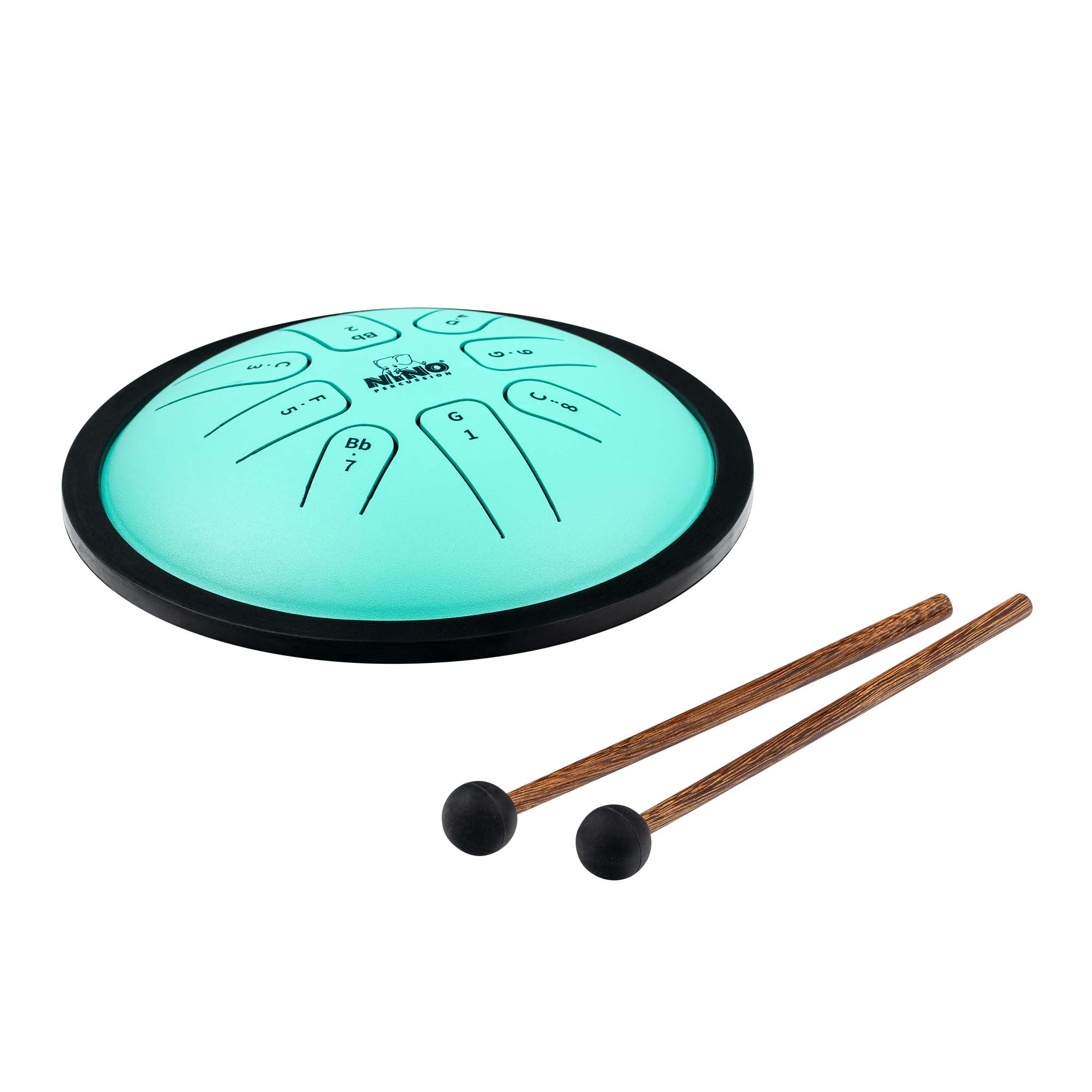 Steel Tongue Drum Mint Green – Klanginstrument für Kinder